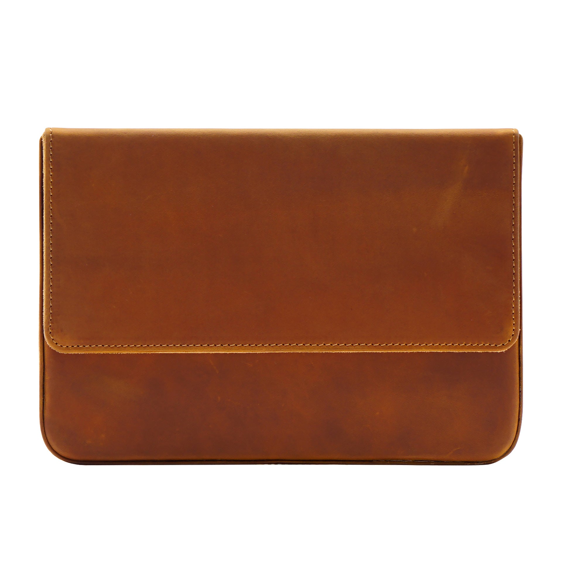 Wholesale 12-pack Handmade Magnetic Drawer-style Crazy Horse Leather Pencil Case